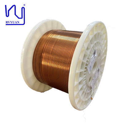 Customized Rectangular Wire 0.2mmx5.0mm Enameled Flat Copper Wire
