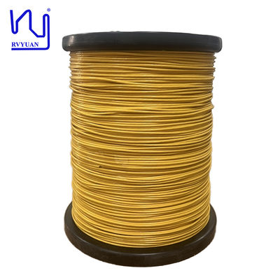 Extruded ETFE Litz Wire 0.1mm*250 Class 155 Copper Conductor