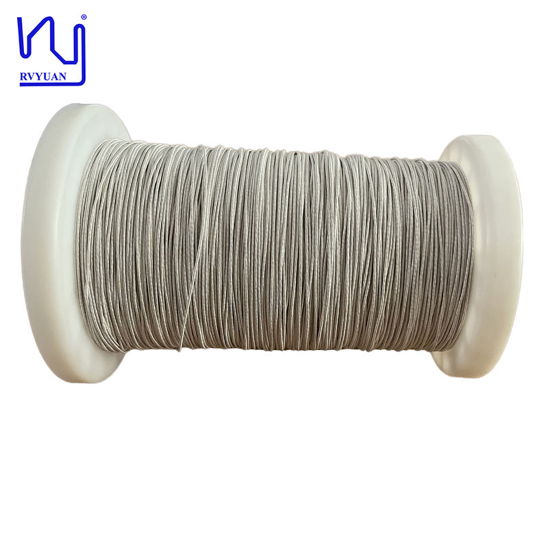 99.999% Pure Siver OCC Wire 0.05mm Single Wire Silk Covered Litz Wire