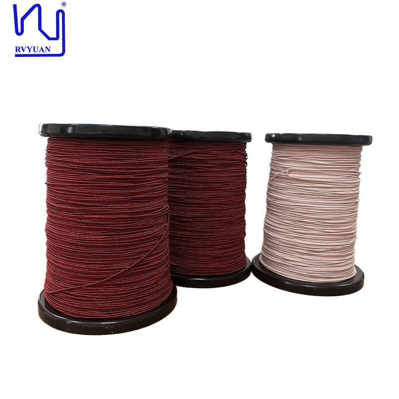 Customized UEW 0.08mm Stranded Silk Covered Litz Wire for Automotive