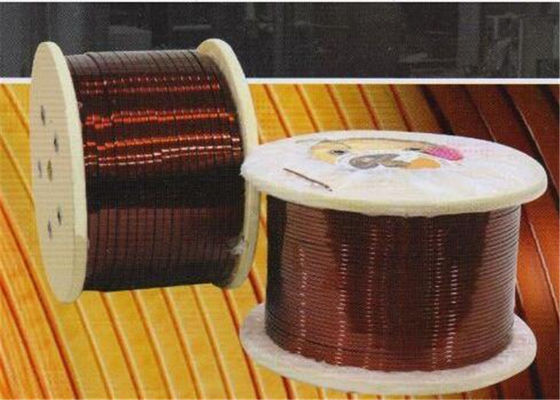 سیم مسطح مسطح میناکاری شده AIW 2.0mm 3mm 4mm مستطیل سیم