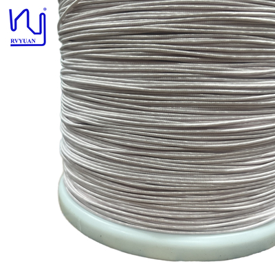 2ustc-f 0.1mmx120 رشته های HF ابریشم پوشیده از سیم لیتز برای ترانسفورماتور
