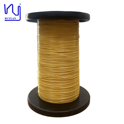 سیم لیتز سفارشی 0.21mm*7 عایق ETFE TEFLON رشته سیم مس برای ترانسفورماتور