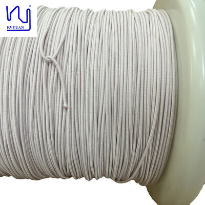 2UDTC-F 0.071mmx250 سیم لیتز با پوشش ابریشم برای ترانسفورماتور