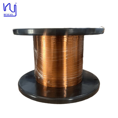 سیم مسی میناکاری شده مستطیلی بسیار ظریف AIW220 دمای بالا 0.175mmx0.88