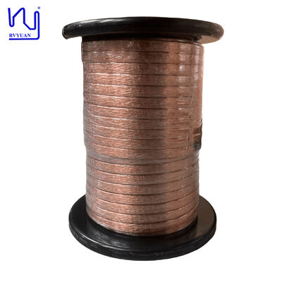 3500V 2UEW-F-PET ((N) 12.1mm*3.4mm سیم مستطیل مایلار لیتز برای ترانسفورم