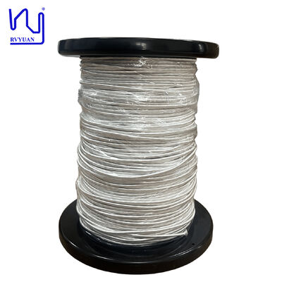 سیم لیتز با پوشش ابریشم طبیعی 2USTC 0.03X4000 سیم لیتز تک یا دو سرو شده