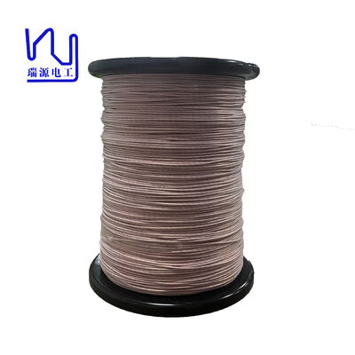 سفارشی 0.10mmX500 رشته PTFE پیچیده سیم لیتز مس