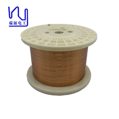 کپسول مغناطیسی کلاس 220 0.4x4mm Subscribe Stator Flat Enameled Copper Motor Winding Wire