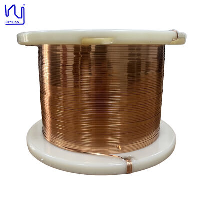 0.60mmX3.00mm AIW مستطیل صاف کلاس 220C سیم مس مغناطیسی