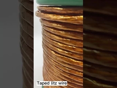 Copper Litz Wire Pi سیم لیتز مسی با نوار فیلم
