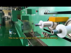 99.99٪ سیم نقره ای Occ ، سیم نقره ای پوشش داده شده OCC سیم نقره ای ضدعفونی برای صوتی